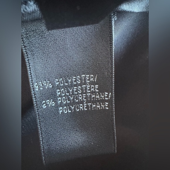 Lafayette 148 New York Black Ruffle Neckline Full Zip Jacket Size 4 Small Top - Picture 11 of 12